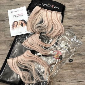 Hidden Crown 8 inch clip ins. NEW!